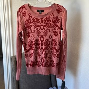 Mossimo damask sweater size medium